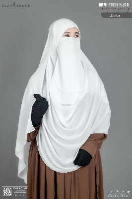 Picture of Glam Touch Premium Ummi Ready Hijab Niqab Set