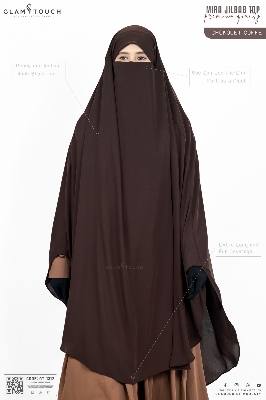 Picture of Mira - Instant One Part Sleeveless Jilbab Top