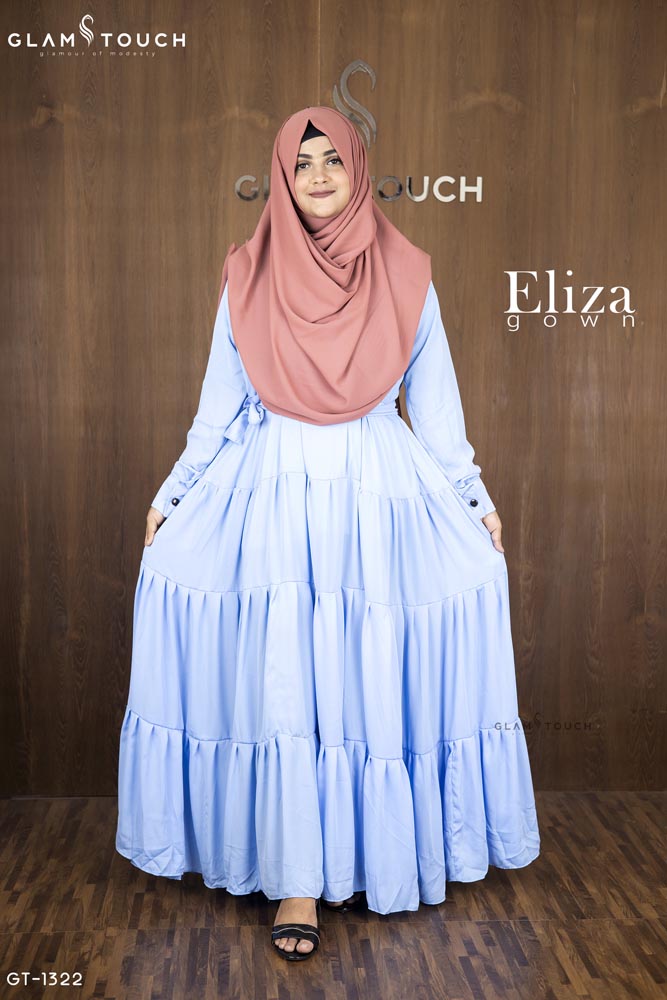 Picture of Glam Touch Premium Plain Borka Gown For Women Regular Use