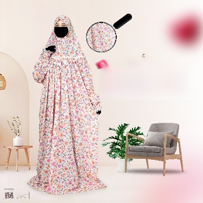 Picture of Glam Touch ( HOOR ) Full Length Salat Khimar