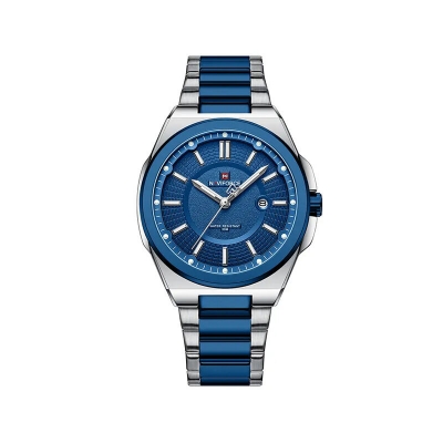 Picture of Naviforce NF9212 Stainless Steel Executive Edition Men’s Watch – Silver and Blue