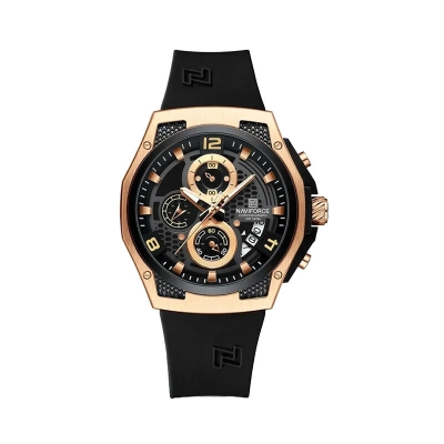 Picture of Naviforce Quartz Men’s Watch (8051T)–Black Rose