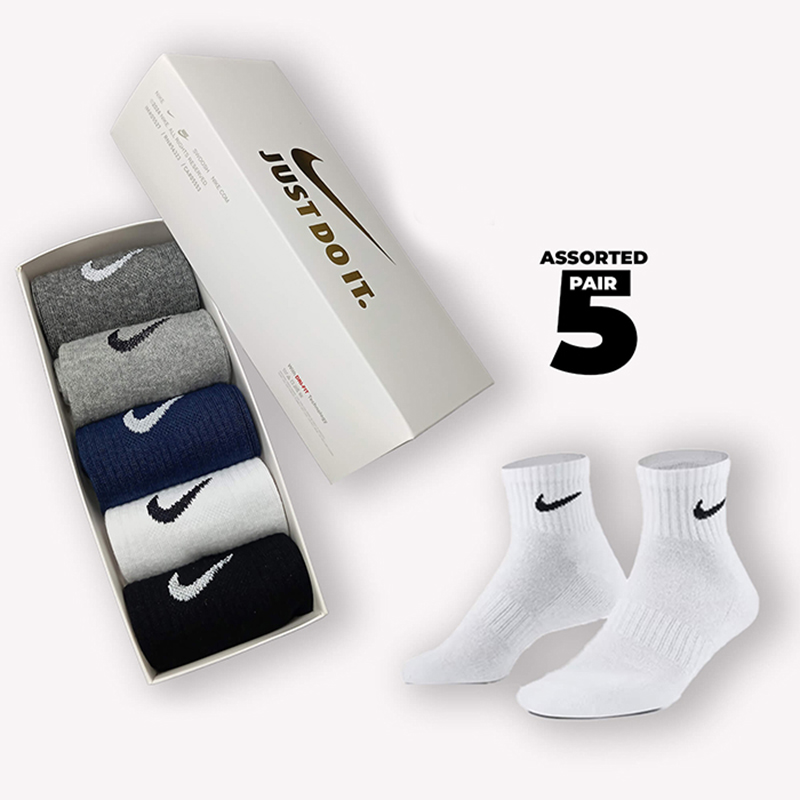 Picture of High Quality Cotton Socks -Quarter -Everyday Essential -Unisex - 5 Pair