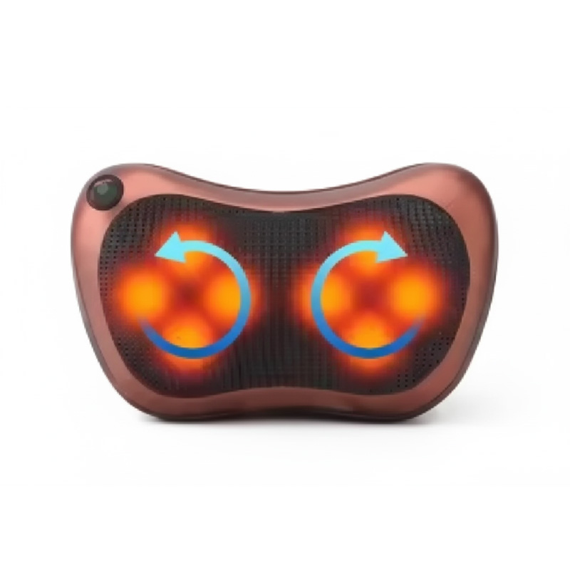 Picture of Shiatsu Neck and Back Massager with Soothing Heat, CORN Electric Deep Tissue 3D Kneading Massage Pillow for Shoulder, Leg, Body Muscle Pain Relief, Home, Office, and Car Use