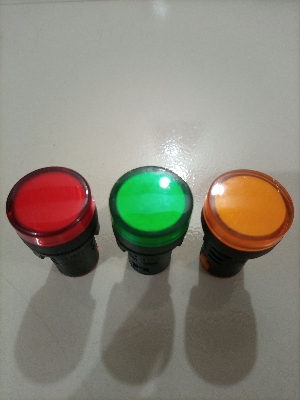 Picture of Red, Green, Yellow Indicator AC 220v, Multi Color, Exclusive collection - 3 pcs