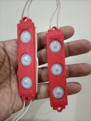 Picture of Red color LED lights 220 volt AC current (1pcs) for various uses