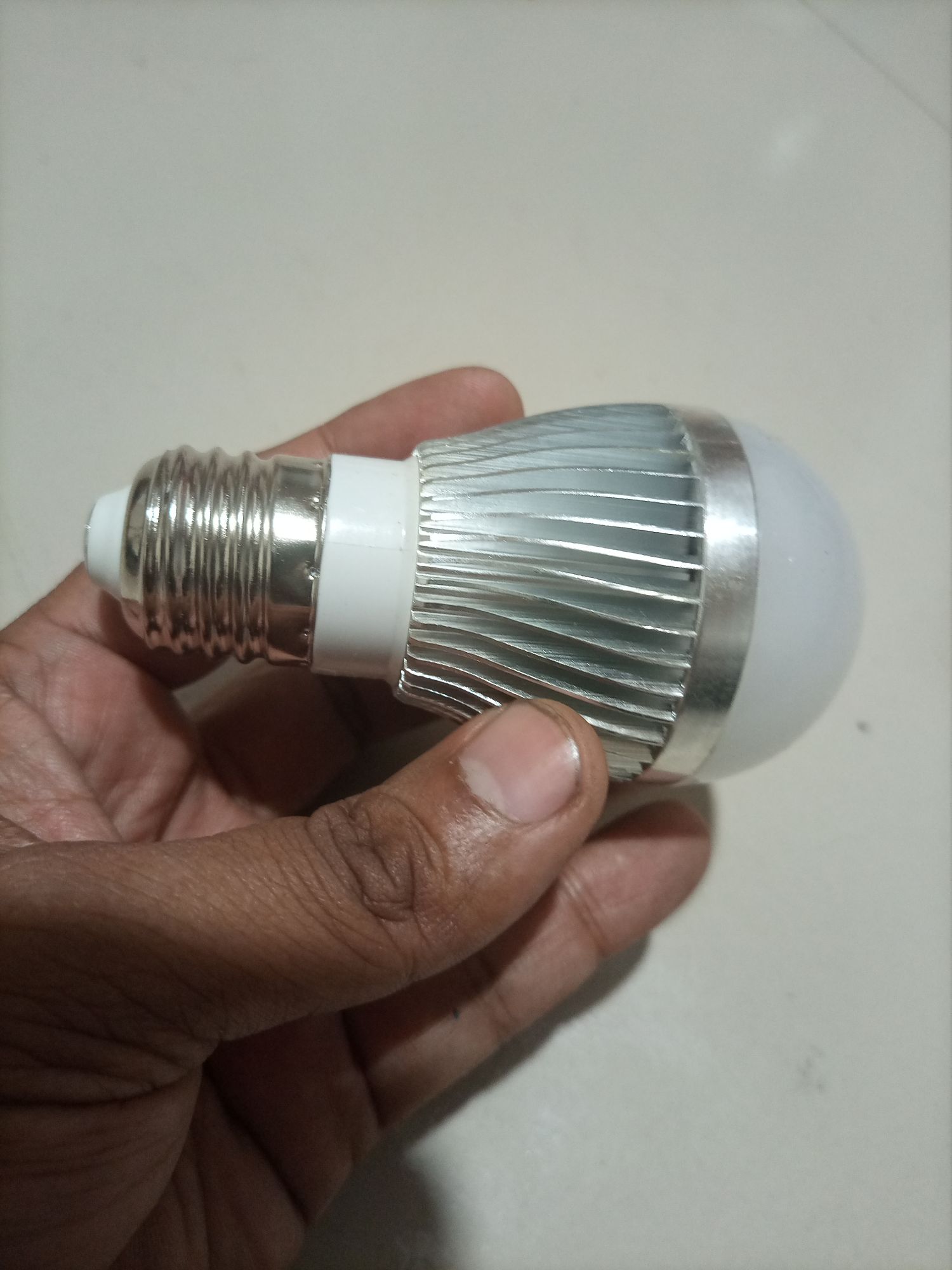 Picture of China High Power LED Light Bulb High Quality Heatsink base 3W-Warm White