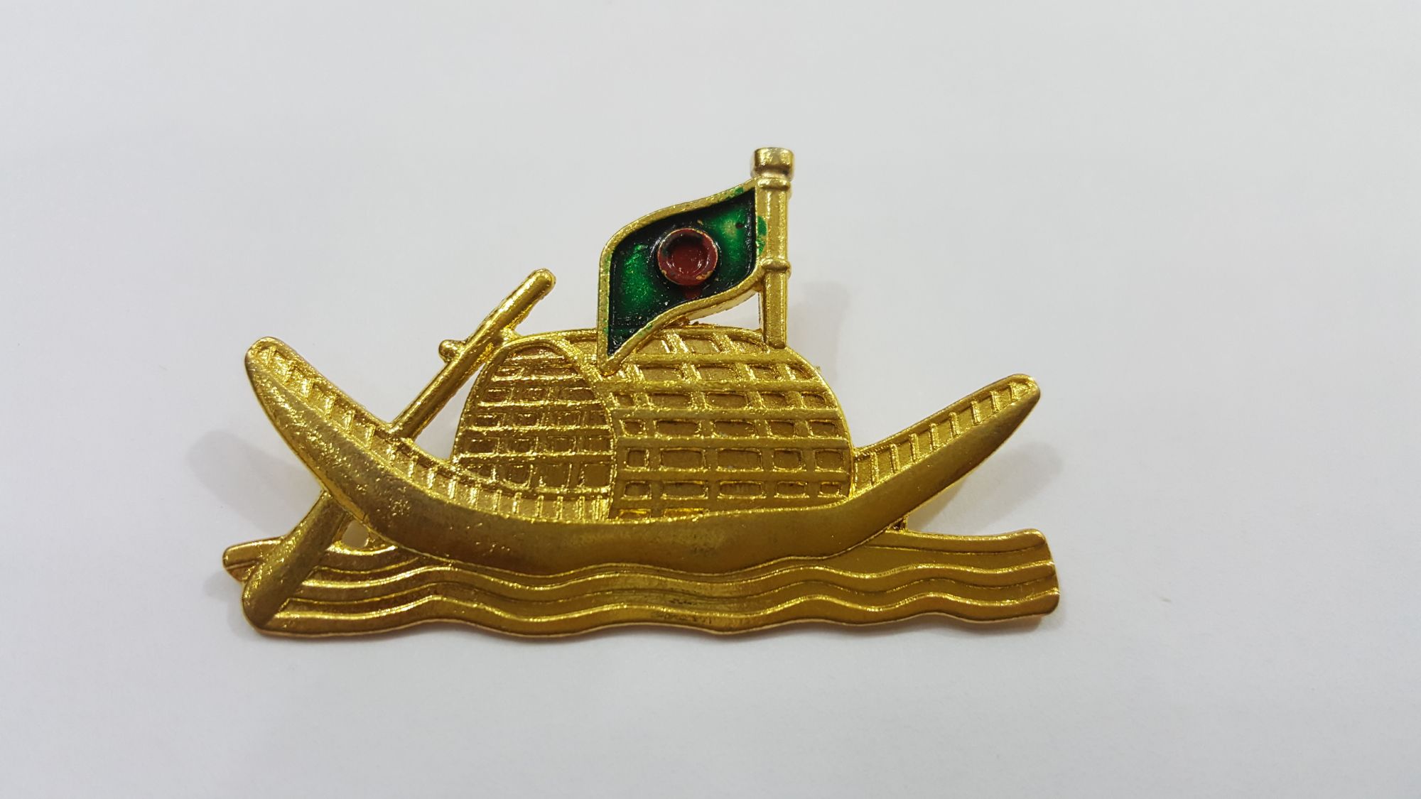 Picture of Coat Pin / Hijab Pin The Boat with National Flag Brooches (01 pcs)