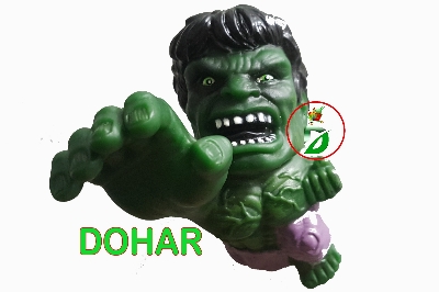 Picture of Hulk Avengers Action Figure Toy - Olive and Black (01 pcs)