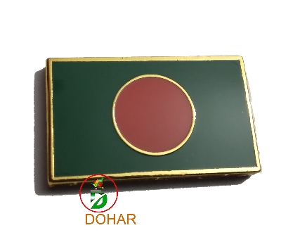 Picture of Bangladesh Flag Coat Pin/Hijab Pin Brooches (01 pcs)