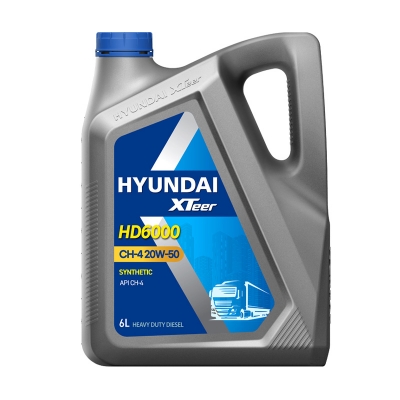 Picture of Hyundai XTeer HD 6000 CH-4 20W-50 6L