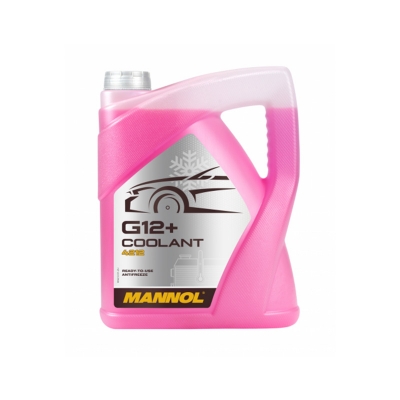 Picture of MANNOL G12+ Coolant 4212 5-Liter (Red)