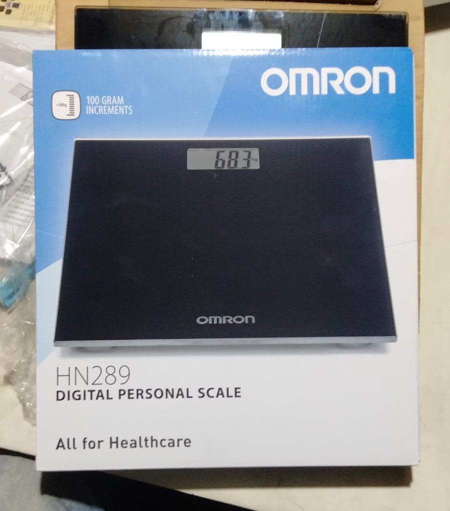 Picture of Omron HN-289 Digital Weighing Scale - Black