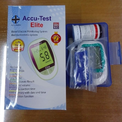 Picture of Accu Test Elite – Blood Glucose Monitor Made in Korea 