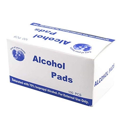 Picture of Alcohol Pad Premium Swabs And Extra Wet- 1 Box 100 pcs