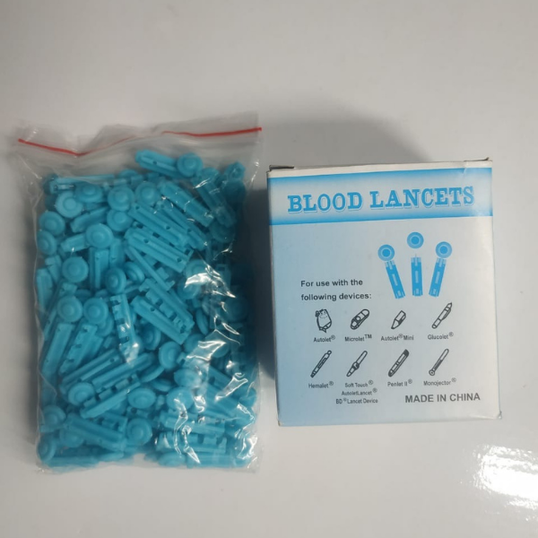 Picture of Blood Lancets Needle for Blood Glucose Meter-100 Pieces,1box