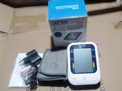 Picture of Genex AS35J Full Automatic Digital Blood Pressure Monitor Bp machine set with 2 years guaranty