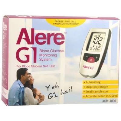 Picture of G1 Advance blood glucose Monitoring System with 10 test strips