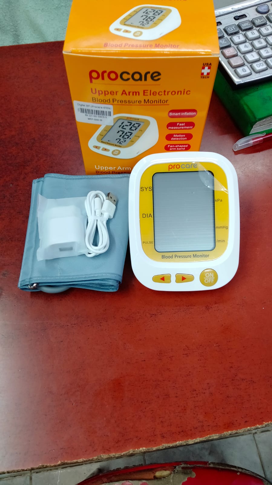 Picture of ProCare 650S Upper Arm Digital Blood Pressure Monitor Bp Machine