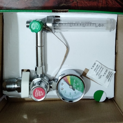 Picture of Oxygen Flow Meter Adjustment Oxygen Valve With Regulator Oxygen Flow Meter