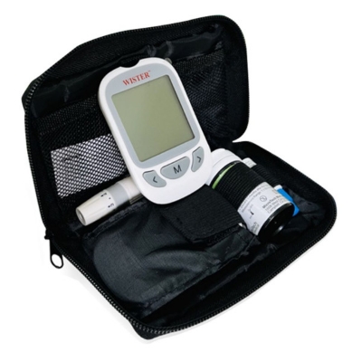 Picture of Wister Blood Glucose Monitor Diabetes Check Machine- White