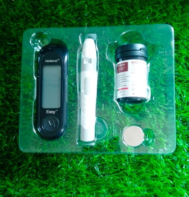 Picture of Bioland Easy Blood Glucose Monitor. Model: G-425-3 Easy