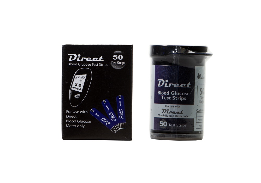 Picture of `Direct Blood glucose test strip 50 PCS