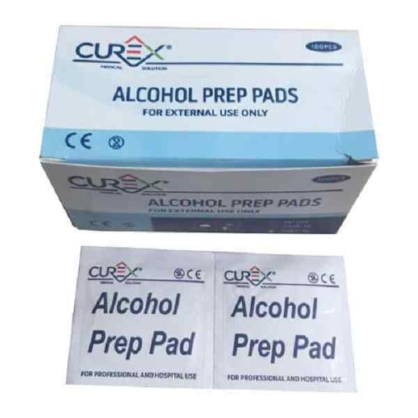 Picture of Curex Alcohol Swab Pads -100 Pcs