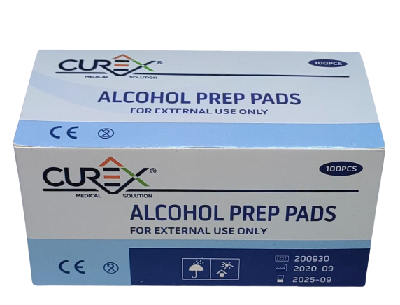 Picture of Curex Alcohol Swab Pads -100 Pcs