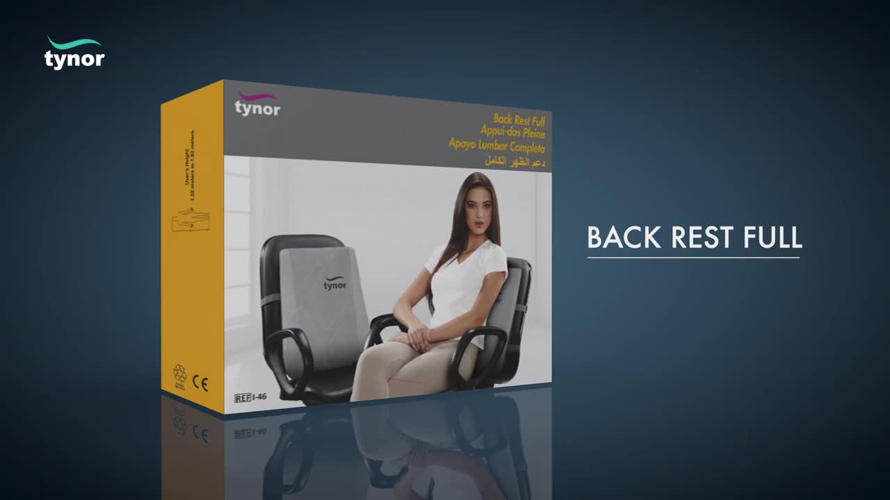 Picture of Tynor Back Rest Cushion Cushion for Back Support ( I-46)