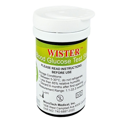 Picture of Wister Strips 25 Plus 25 (50 Pcs) 1 box