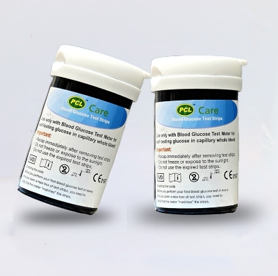 Picture of PCL care glucose test vail strips 50 pcs