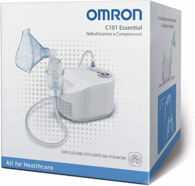 Picture of omron Compressor Nebulizer Machine.Model: NE-C101