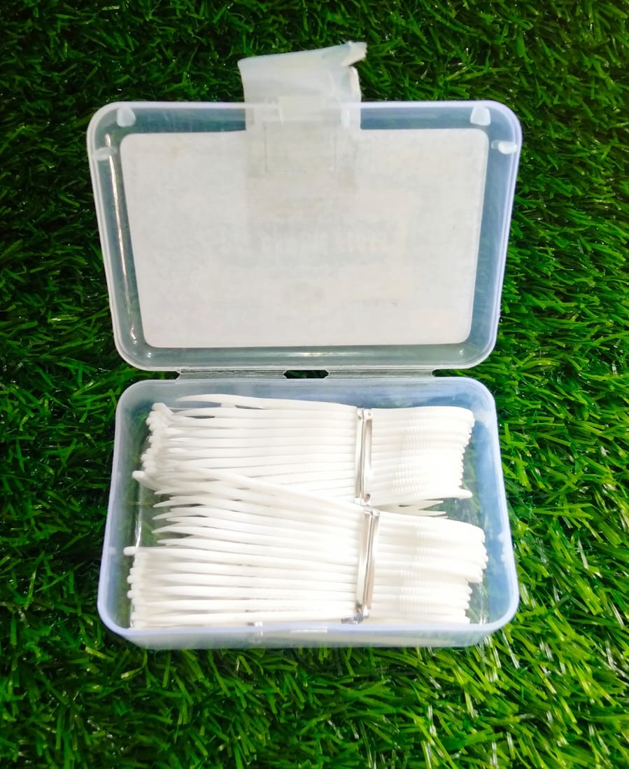 Picture of Dental Floss Pick Toothpick Interdental Cleaner Tooth Pick Flosser (50 Piece) 1box