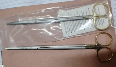 Picture of TC METZENBAUM Dissecting Scissors 7 inches CVD Blunt W/Tungsten Carbide Insert CYNAMED