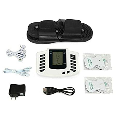 Picture of Electric Muscle Stimulator Massager TENS Acupuncture Therapy Machine Slimming Body Massager