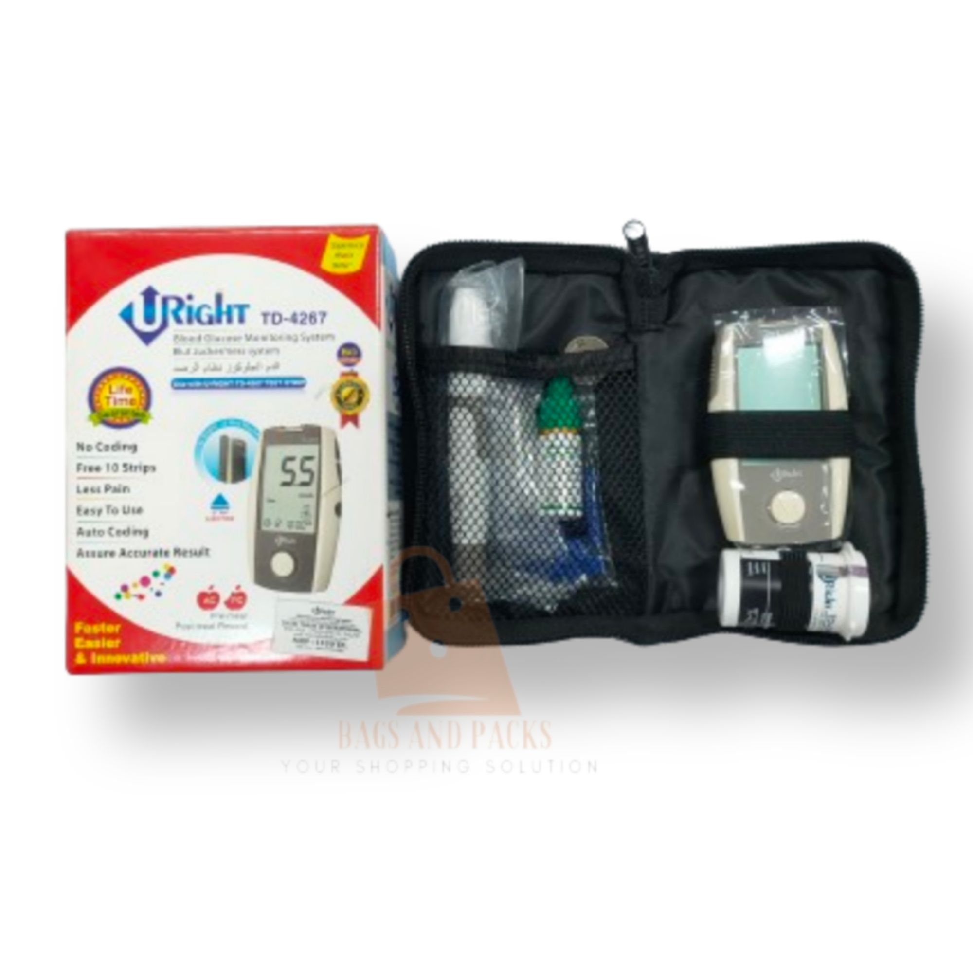 Picture of Uright Blood Glucose Monitoring System TD-4267