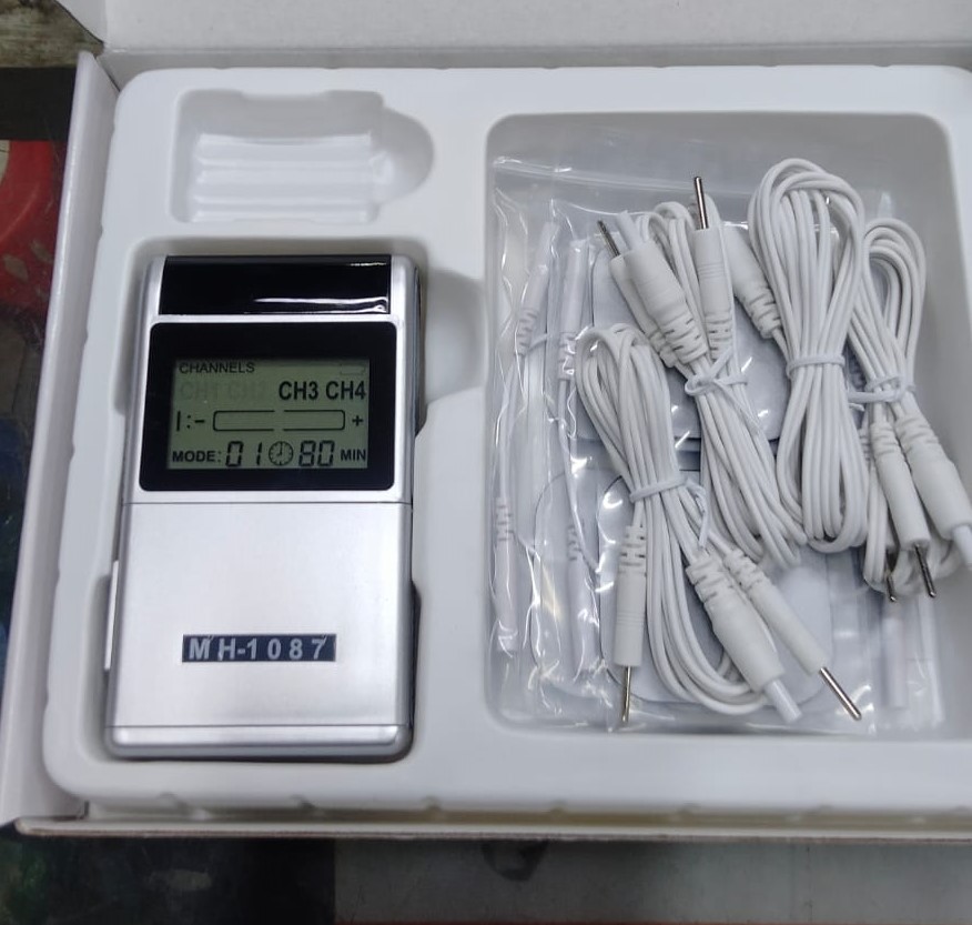 Picture of Rechargeable TENS Unit Muscle Stimulator and Pain Relief Device - Advanced TENS Machine for Effective Back Pain Relief