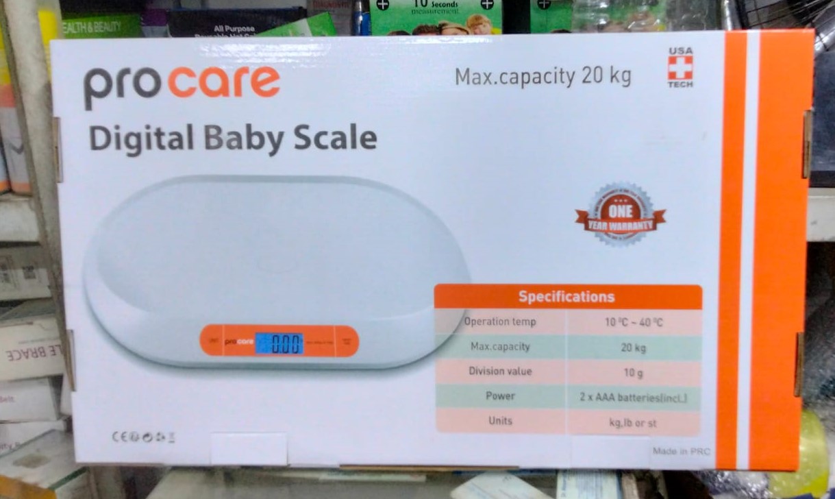 Picture of ProCare Digital Baby Weight Scale 20kg