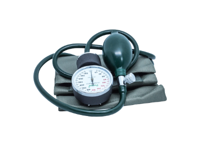 Picture of Manual Blood Pressure Machine & Stethoscope Dearon full set