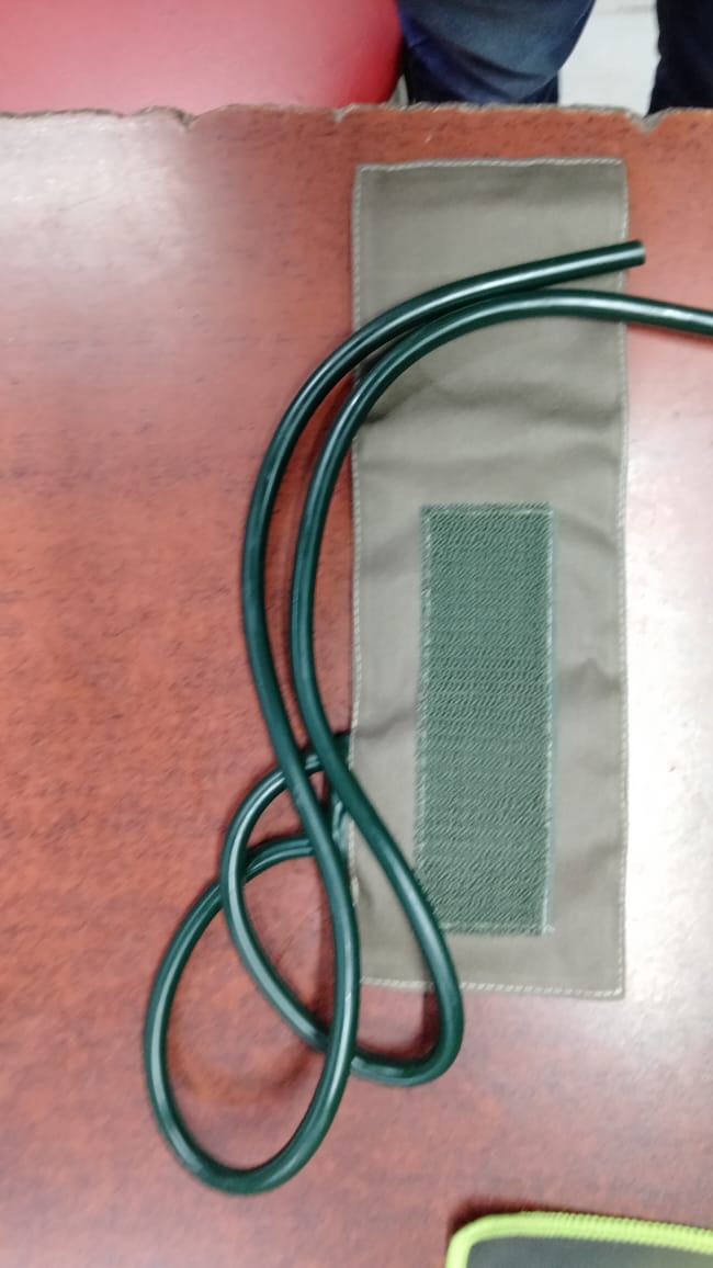 Picture of Alpk2 BpCuff 1pcs, Bp Blader1pcs, Bp Bulb 1pcs 3item For Alpk2 Analoge Bp Machine