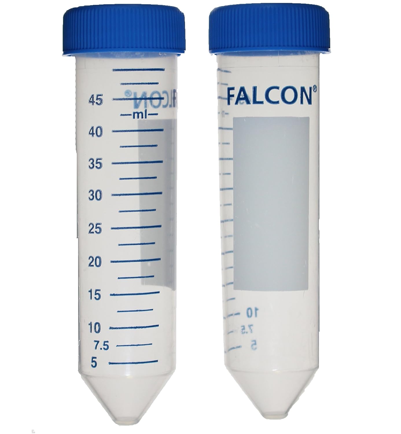 Picture of 50 mL Falcon Centrifuge Tubes, Polypropylene, Origin: China Pack of 25, 1pkt
