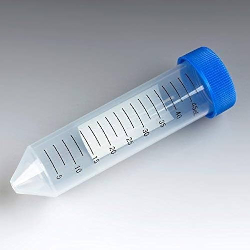 Picture of 50 mL Falcon Centrifuge Tubes, Polypropylene, Origin: China Pack of 25, 1pkt