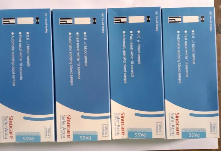 Picture of Sinocare Safe-Accu Test Strip Foyel pk 50pcs