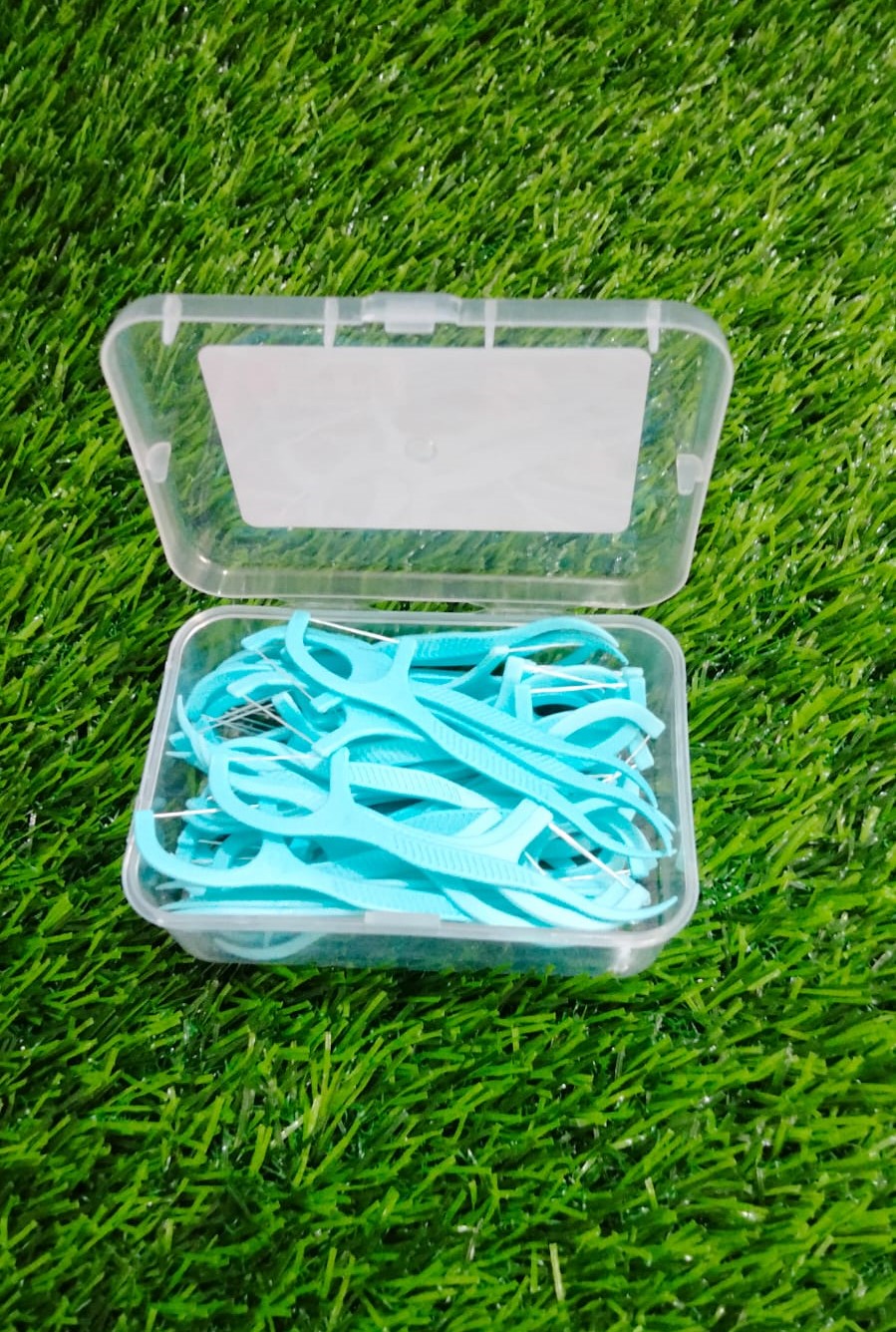Picture of Dental Floss Toothpick Flosser 50 Pcs/1Box