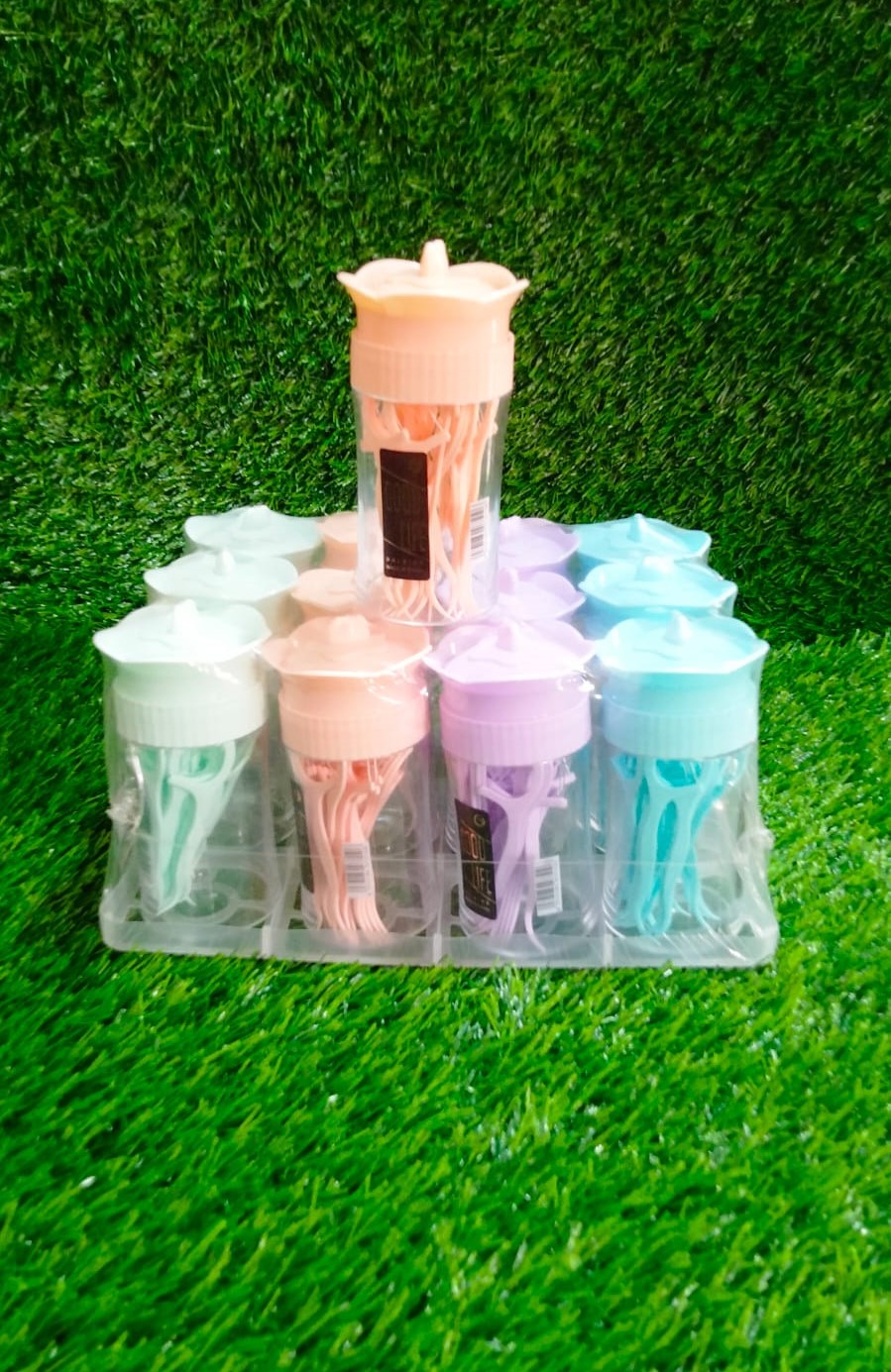 Picture of Dental Flous Rose  Pick Toothpick -1 Box 30 pcs