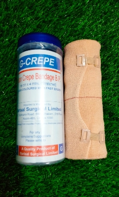 Picture of Elastic Crepe Bandage 10cm x 4.5 mtr Crepe Bandage