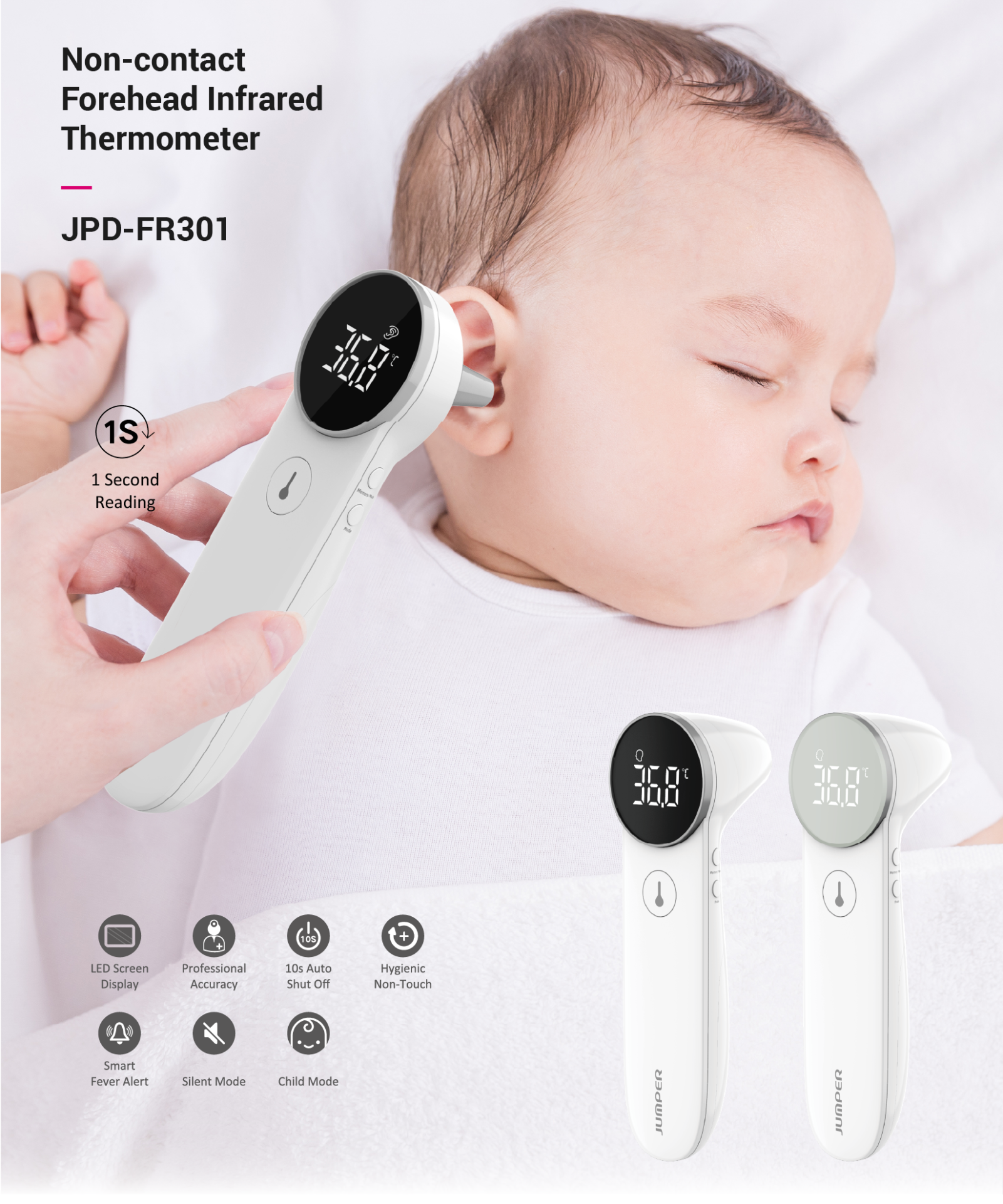 Picture of Jumper Infrared Thermometer Dual Mode (JPD-FR301)