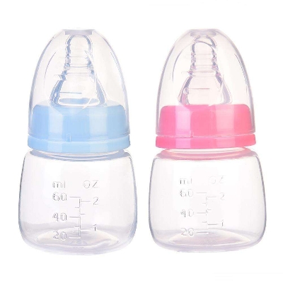 Picture of Apple Bear Baby Feeder Plastic 60ml Capacity BPA-Free Easy to Wash Perfect for Infant Feeding