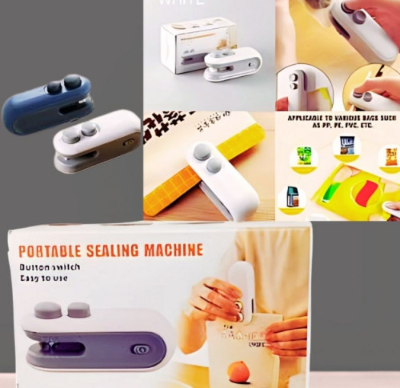 Picture of Mini Portable Hand Press Plastic Bag Heat Sealer  Sealing Machine